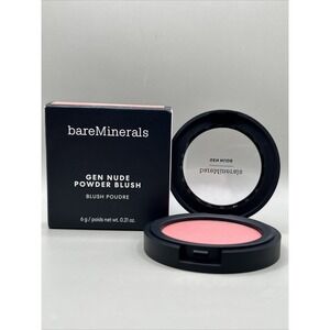 Bareminerals Gen Nude Powder Blush PEACHY KEEN 6g/0.21oz Vegan NEW
